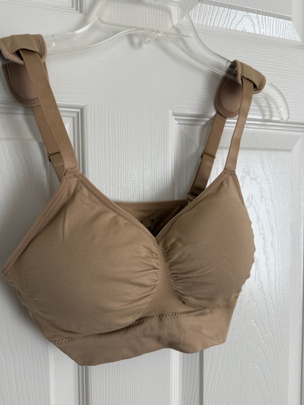 New! Dream By Genie Padded Bras, Comfort Seamless Wirefree Bra in Nude, XL/1X - Picture 7 of 10